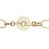 Pearl medallion bracelet MELIA Golden - 9849-31043