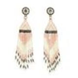 Boucles d'oreilles VIANETTE Rose - 10076-34740