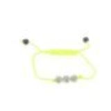 AOH-78 Noir bracelet Neon Yellow - 1590-36185