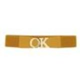 Ceinture élastique large OK moutarde - 8571-37258