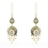 Boucles d'oreilles métal Laya