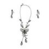 Collier femme, Coeur en strass, XS-2259