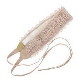 cintura di finta pelle Obi pizzo nastro FLORITA