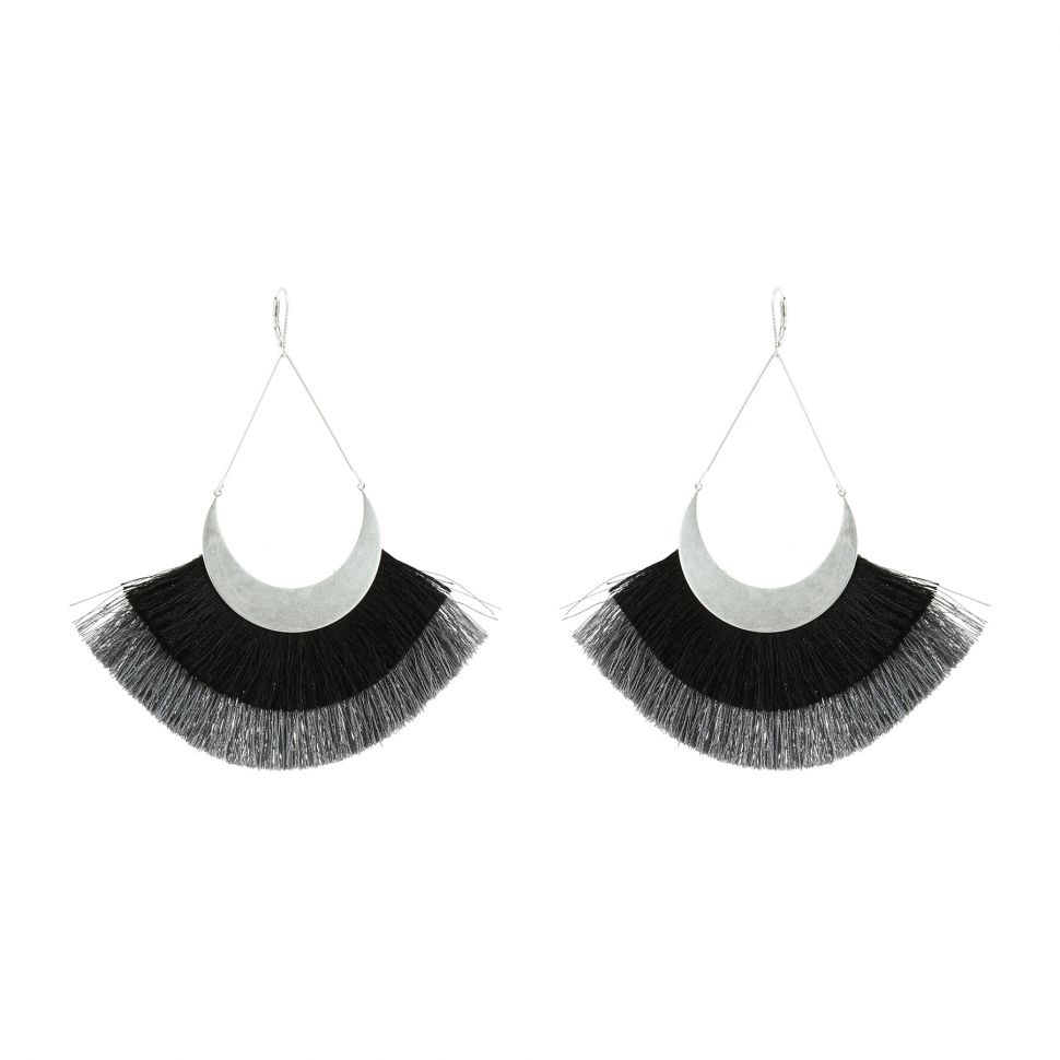 Boucles d'oreilles pendantes à franges, SHERYL