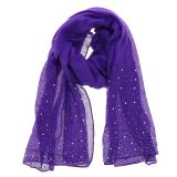 Damen Schal pashmina perlen und strass, LEIA
