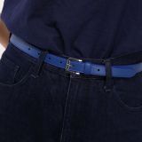 2 cm Gürtel echtes italienisches Leder für damen, LINDA