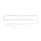 Damen Gürtel Kettengürtel, Gürtelkette mit strass verstellbar, ENEA