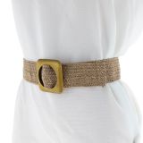 Ceinture femme élastique tressé, Fabriqué en France, CHARLOTTE