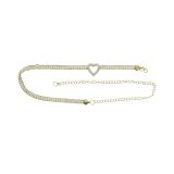 Cinturón de cadenas para mujer, elefante, metal, ajustable, USTINA