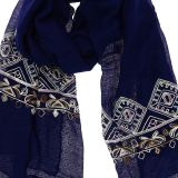 Damen Schal Tassel Frange Ethnischde, SALIE
