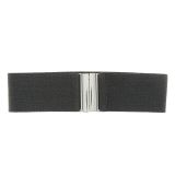 Ceinture femme élastique coton, Fabriqué en France, YVETTE