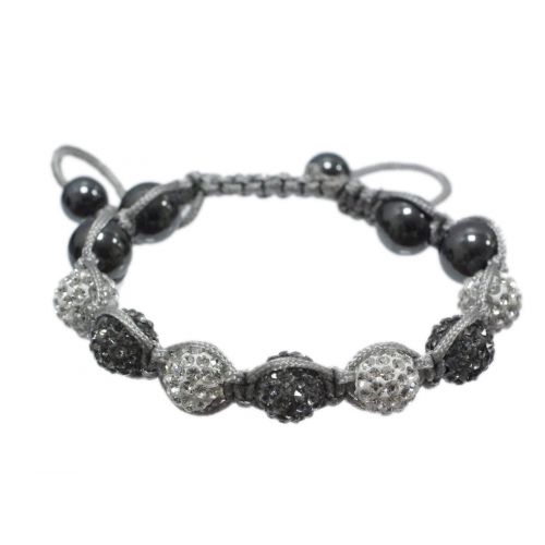 Bracelet shamballa 7 perles, SARA