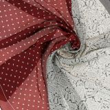 Scarf for Women 70 x 70 cm Polyester,High Quality, Silk Feeling, SEVANA