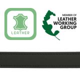 Cinturón de 2 cm cuero italiano genuino para las mujeres, LINDA