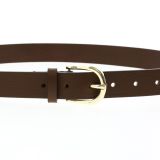 Damengürtel aus pflanzlich gegerbtem Vollnarbenleder, 3 cm breiter Damengürtel, Gürtel für Jeans, Hosen, RIVOLI