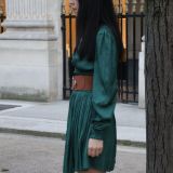 Cintura elastica da donna in Vera Pelle di Vacchetta, DARLENE