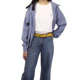 Damengürtel aus pflanzlich gegerbtem Vollnarbenleder, 3 cm breiter Damengürtel, Gürtel für Jeans, Hosen, RIVOLI