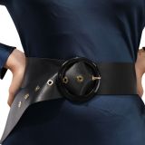 Cintura da donna in pelle italiana, ESTIENNE, Prodotto in Francia