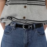 Women genuine Italian leather belt LUNA for thousers, jeans
