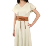 Ceinture femme Obi Cuir d'Italie, fabriqué en France, CASSIANE